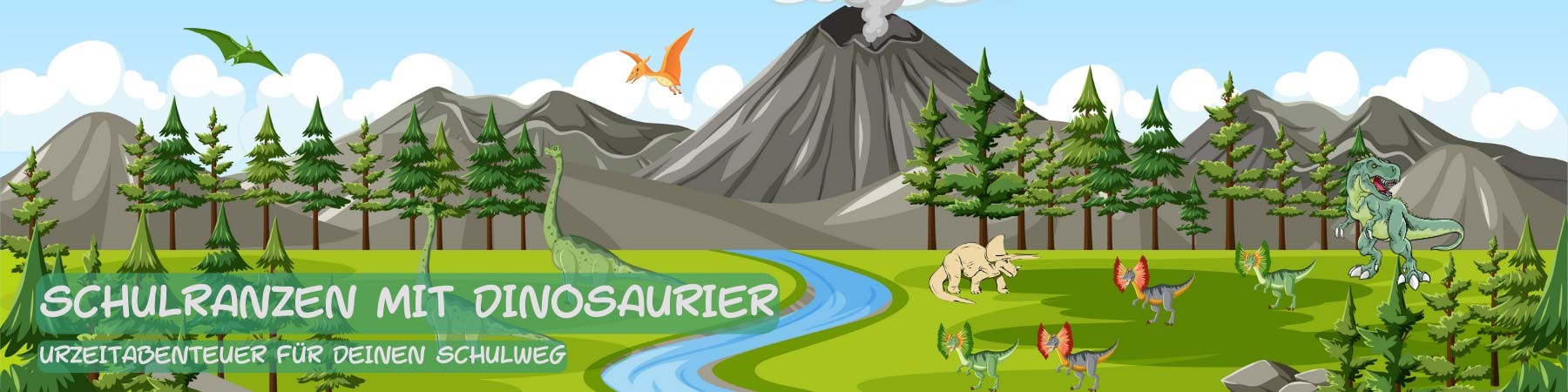 Dinosaurier Schulranzen