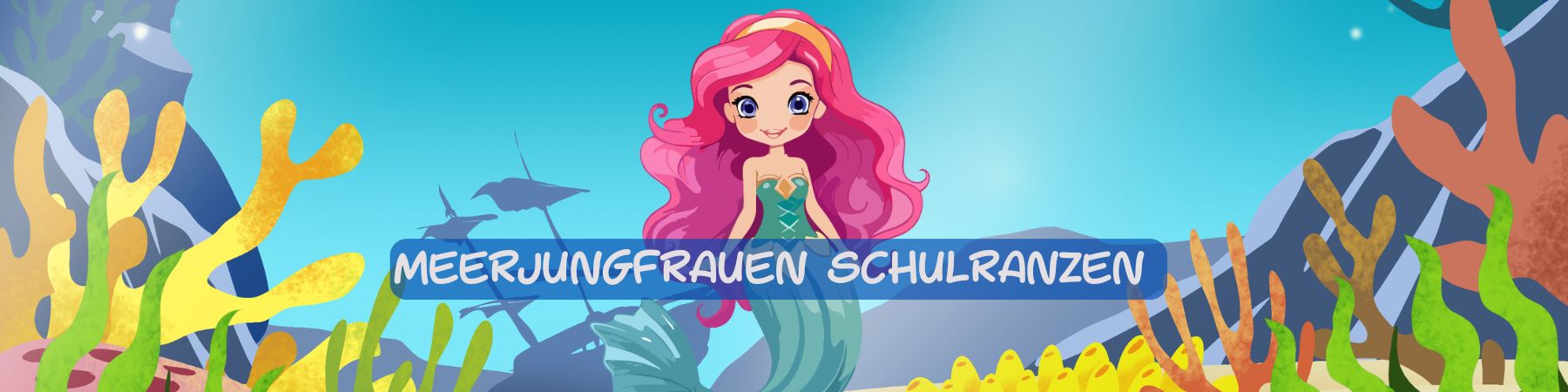 Meerjungfrau Schulranzen