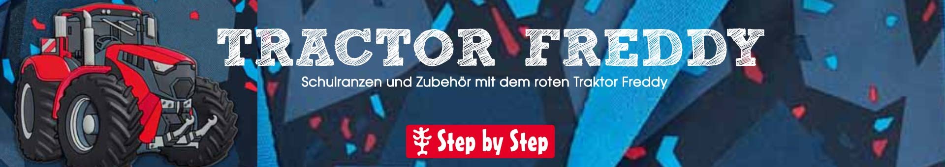 Step by Step Tractor Freddy