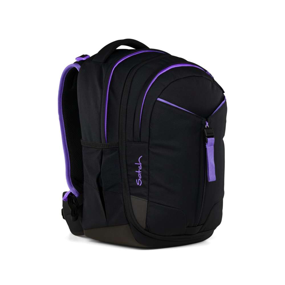 Satch Match Schulrucksack Purple Phantom