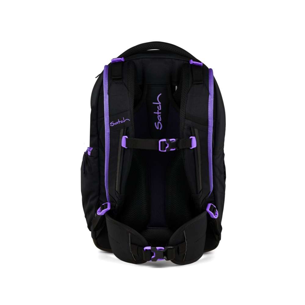 Satch Match Schulrucksack Purple Phantom