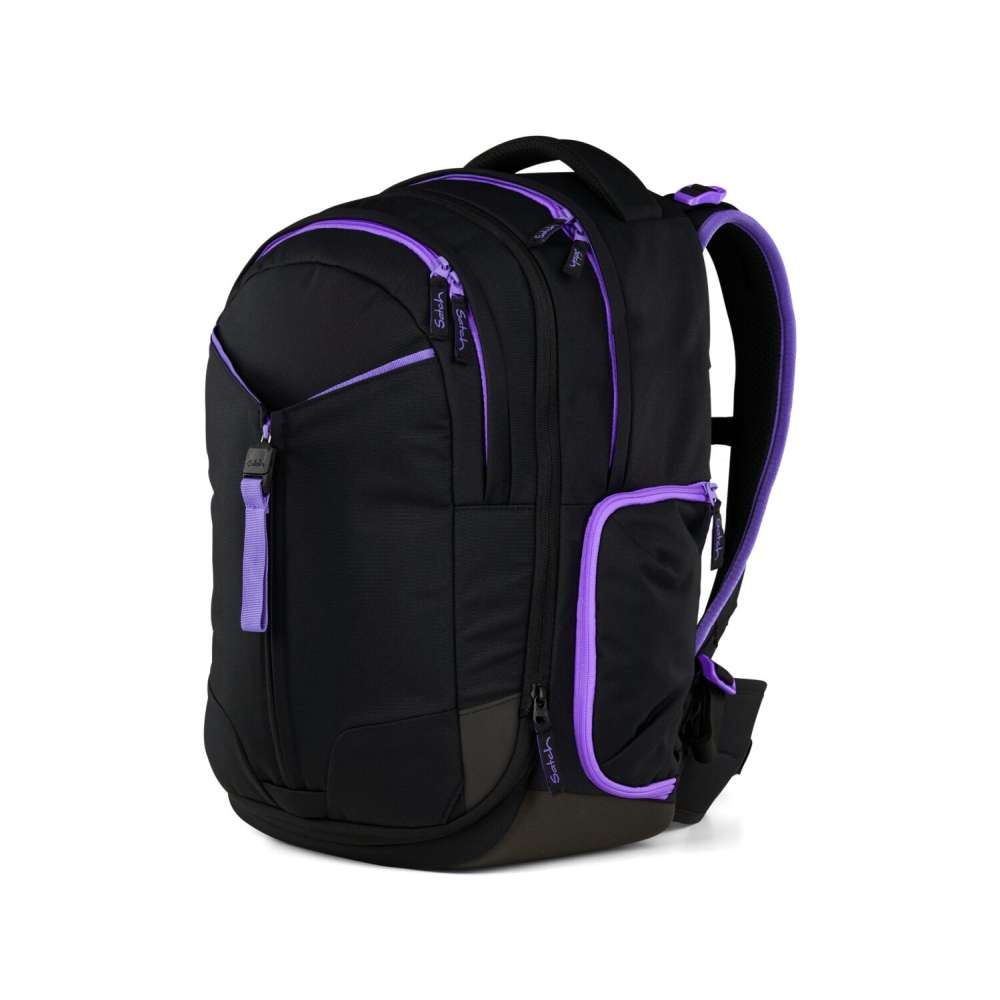 Satch Match Schulrucksack Purple Phantom