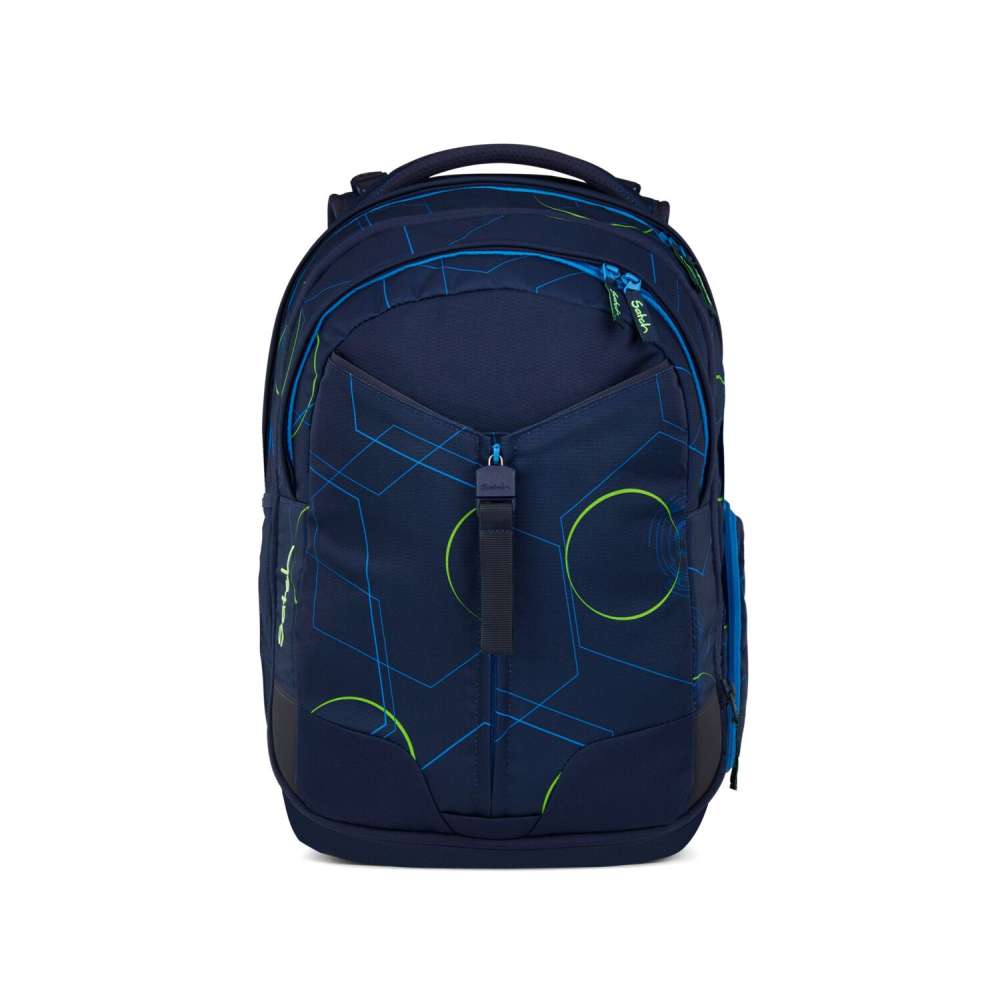 Satch Match Schulrucksack Blue Tech
