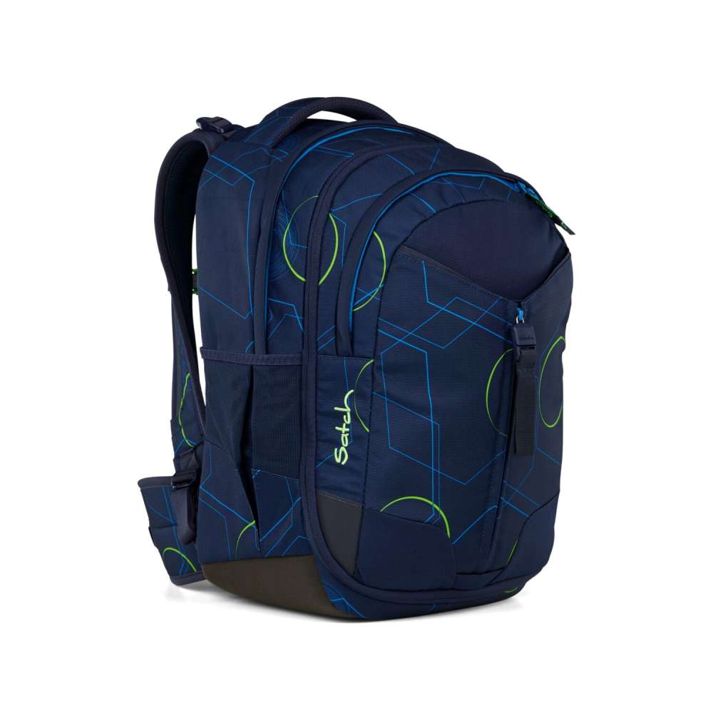 Satch Match Schulrucksack Blue Tech