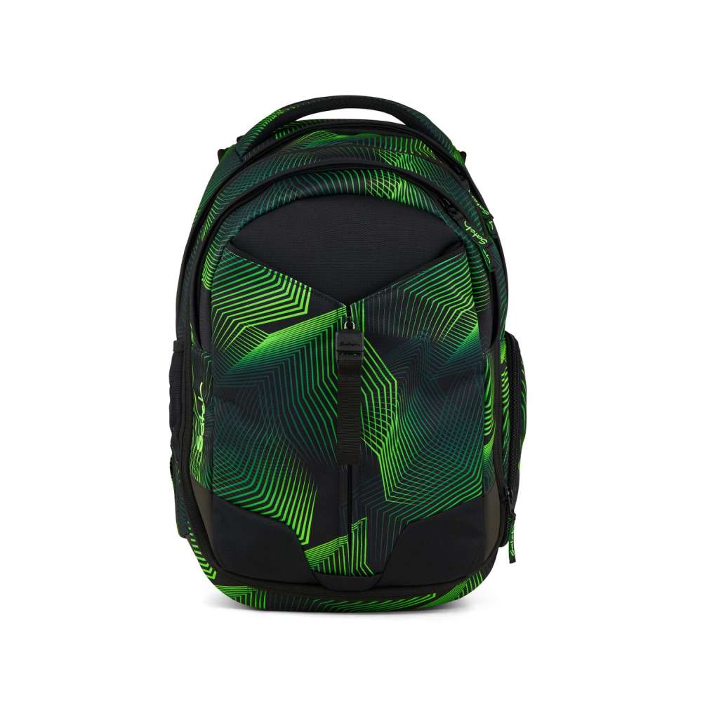 Satch Match Schulrucksack Seismic Green