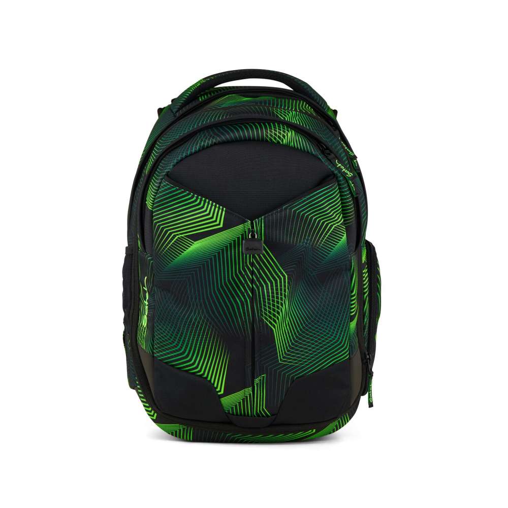 Satch Match Schulrucksack Seismic Green