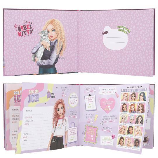 Freundebuch TopModel Rebel Kitty