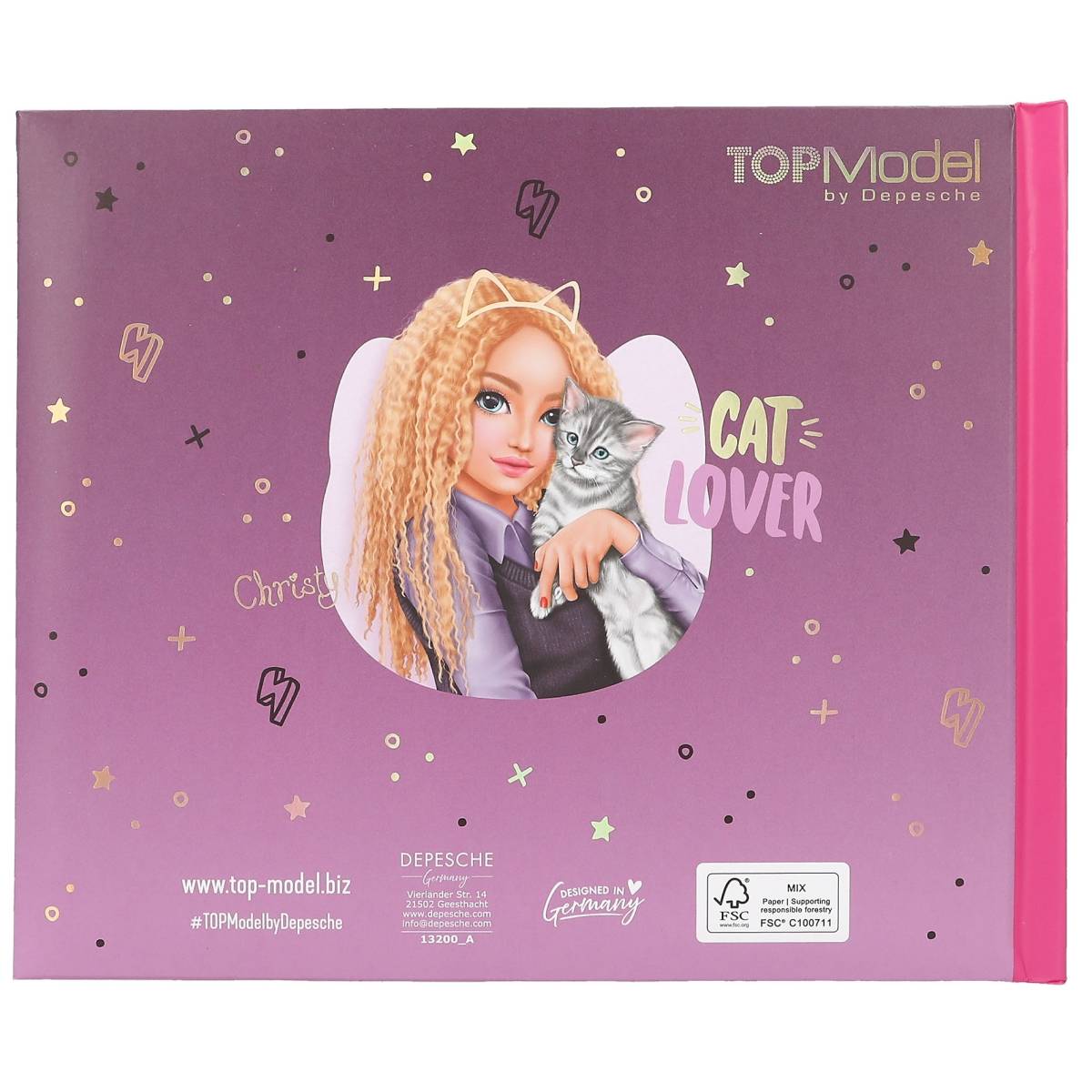 Freundebuch TopModel Rebel Kitty