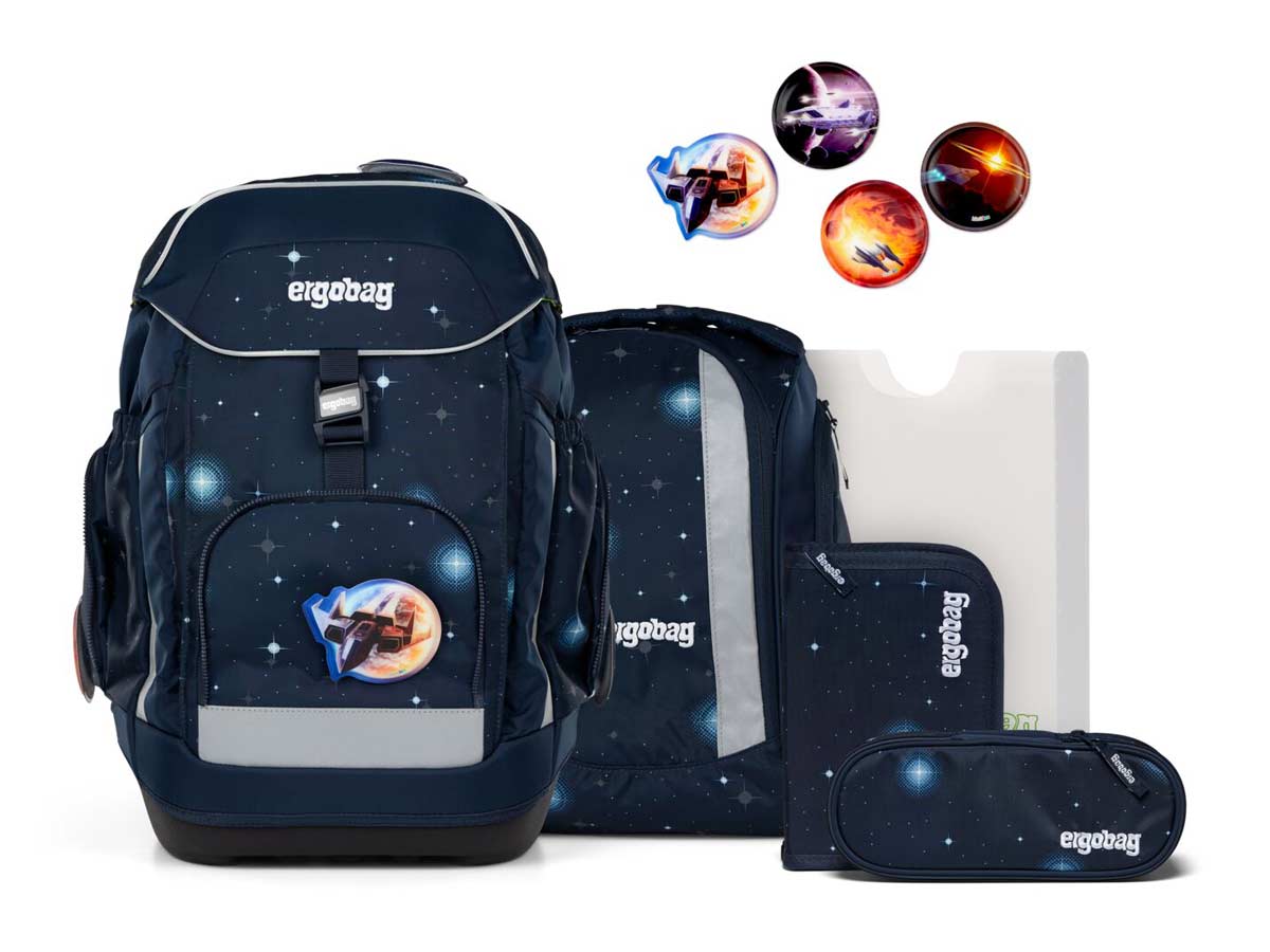 Ergobag Maxi Schulrucksack Set 6tlg. KoBärnikus REFLEX