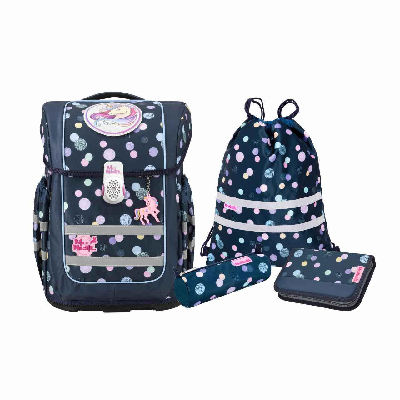 McNeill COMPACTO 5tlg. Schulranzenset Polly