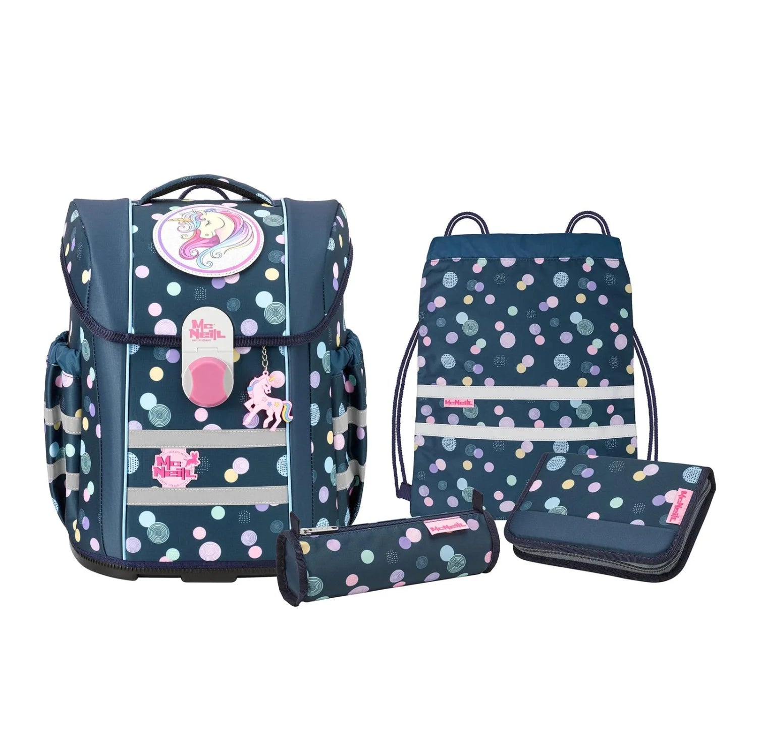 McNeill mac2 Schulranzenset Polly 5tlg.