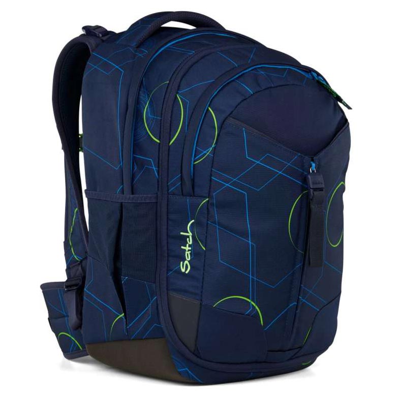 Satch Match Schulrucksack Blue Tech