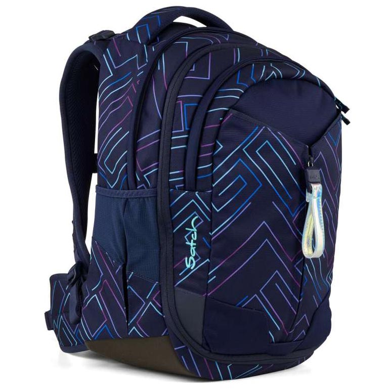 Satch Match Schulrucksack Purple Laser