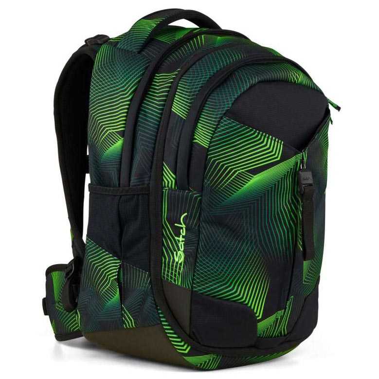 Satch Match Schulrucksack Seismic Green