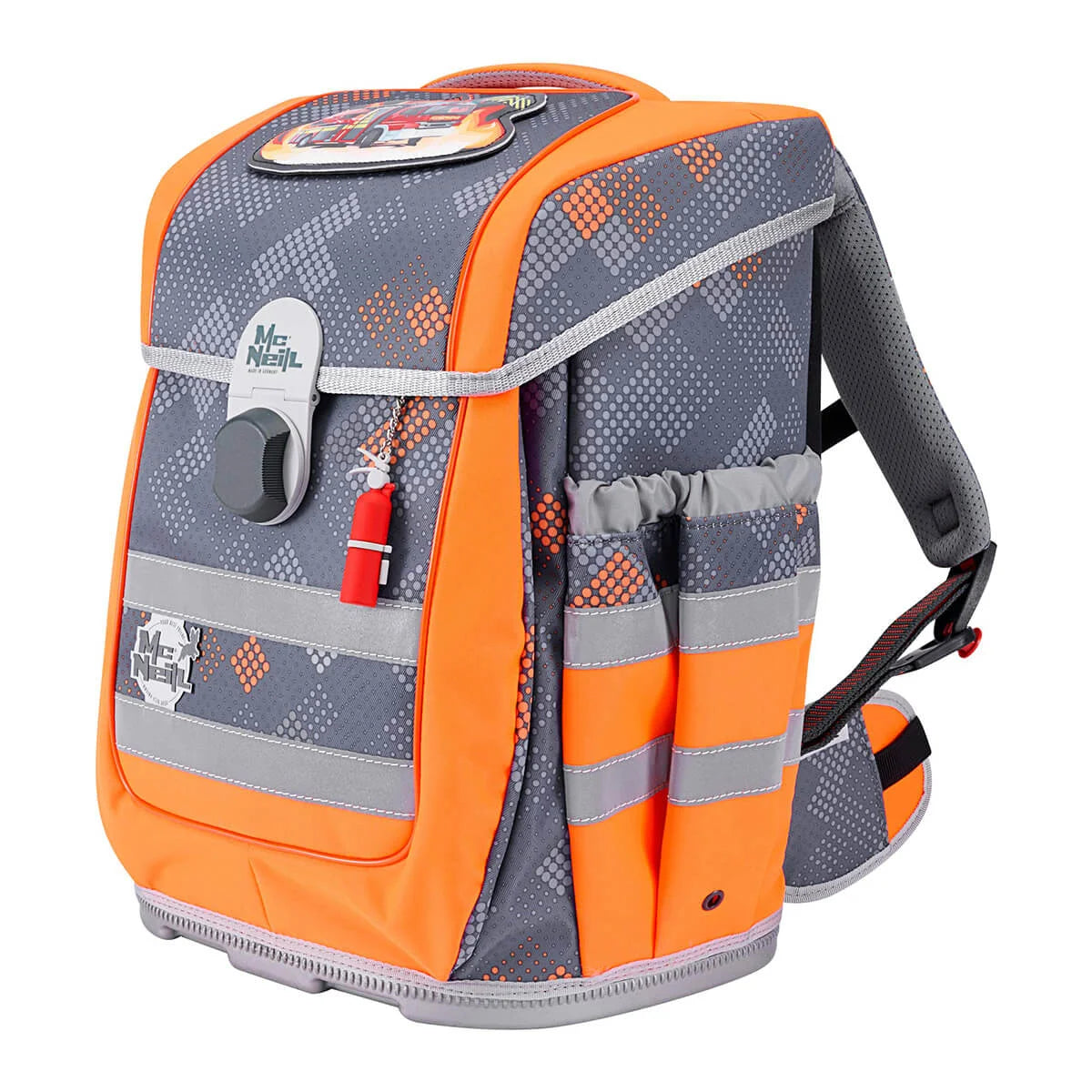 McNeill Ergo Complete DIN Schulranzenset Fire 5tlg.