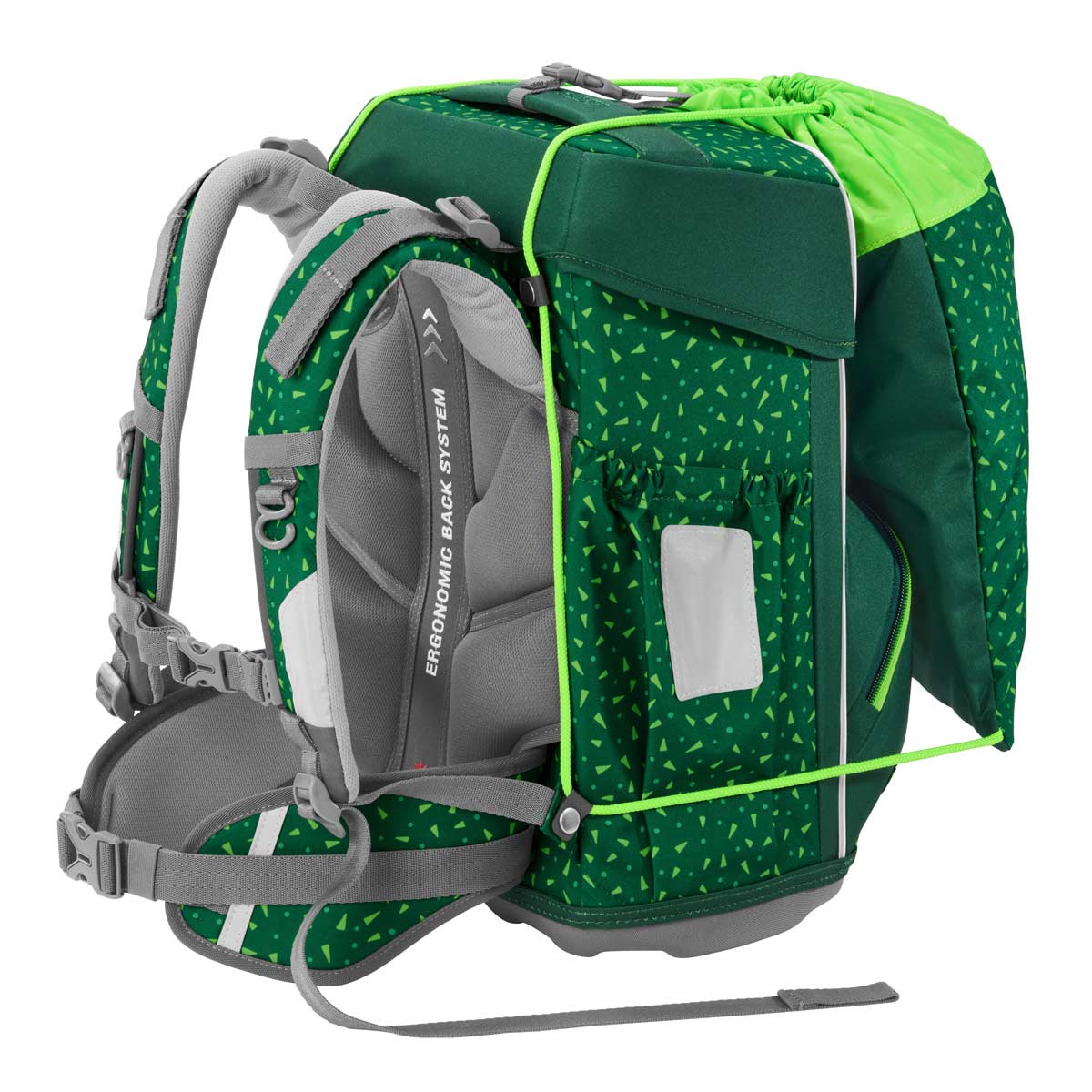 Step by Step Basis Schulranzenset 4tlg. Green Graphics