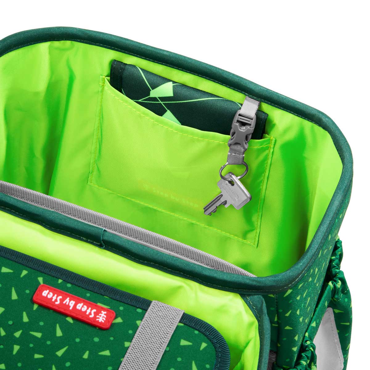 Step by Step Basis Schulranzenset 4tlg. Green Graphics