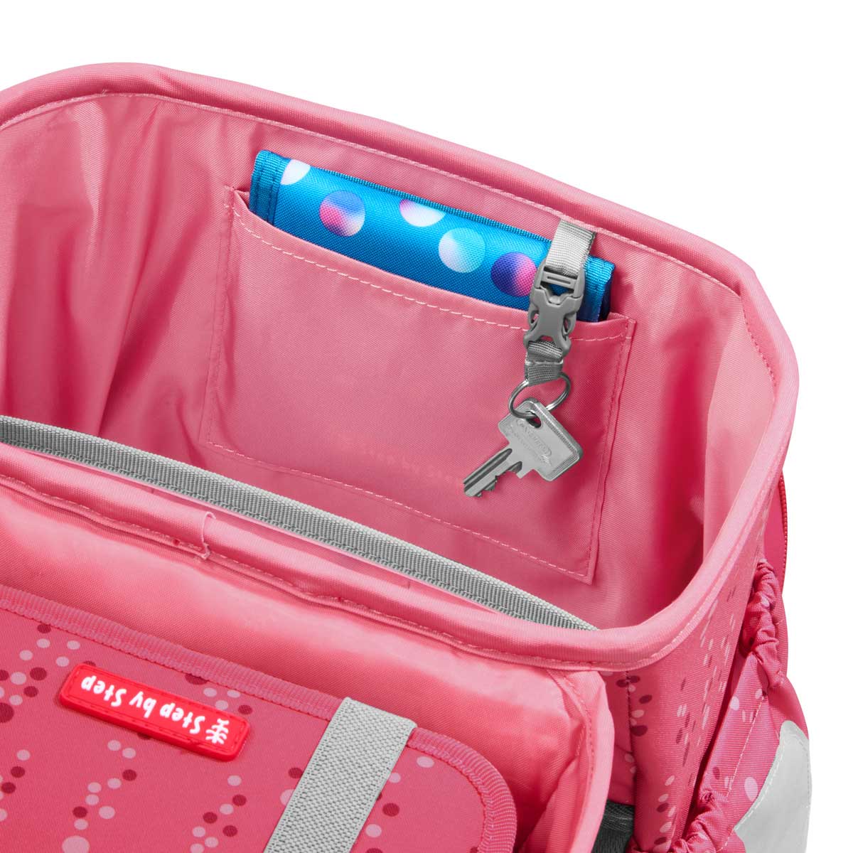 Step by Step Basis Schulranzenset 4tlg. Pink Bubbles