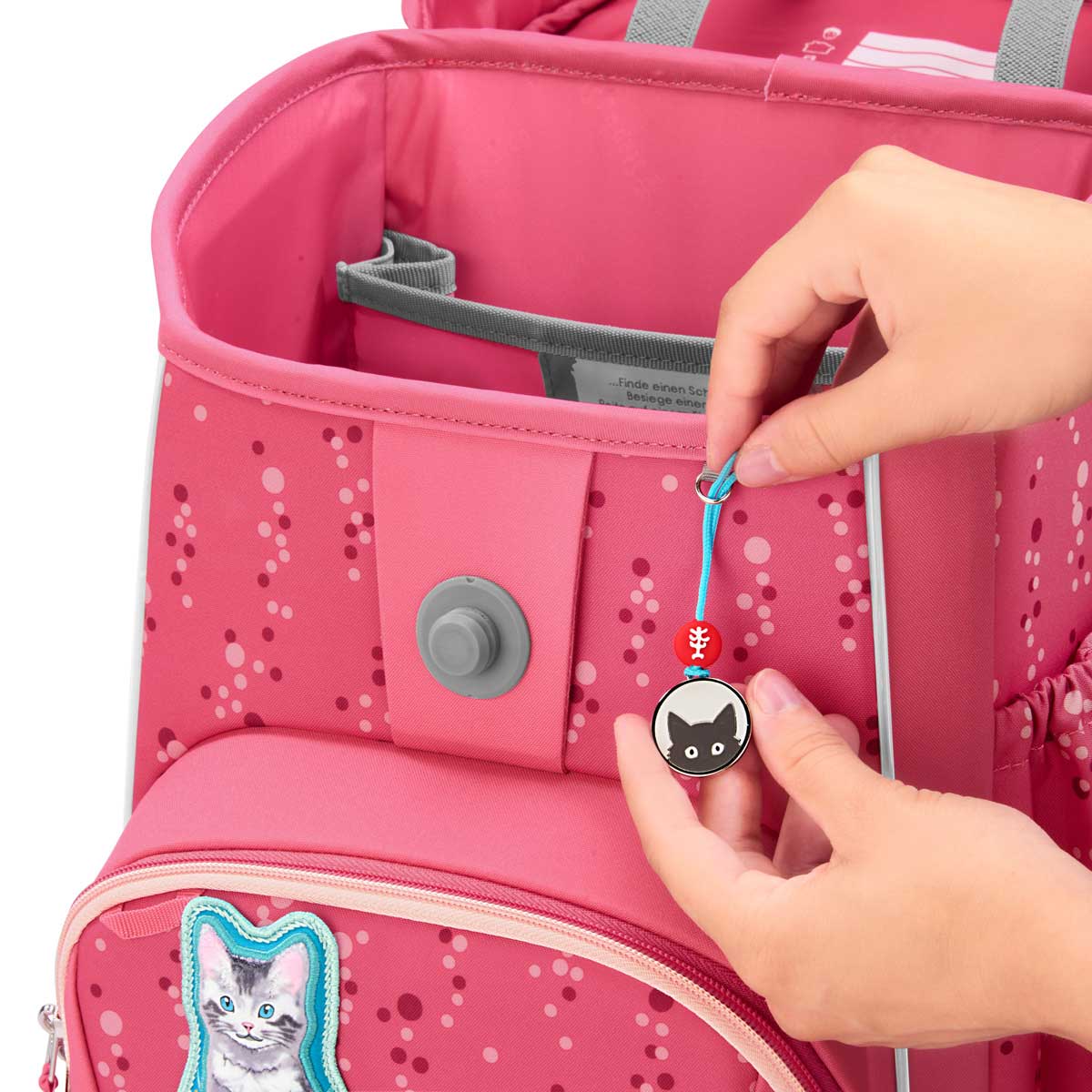 Step by Step Basis Schulranzenset 4tlg. Pink Bubbles