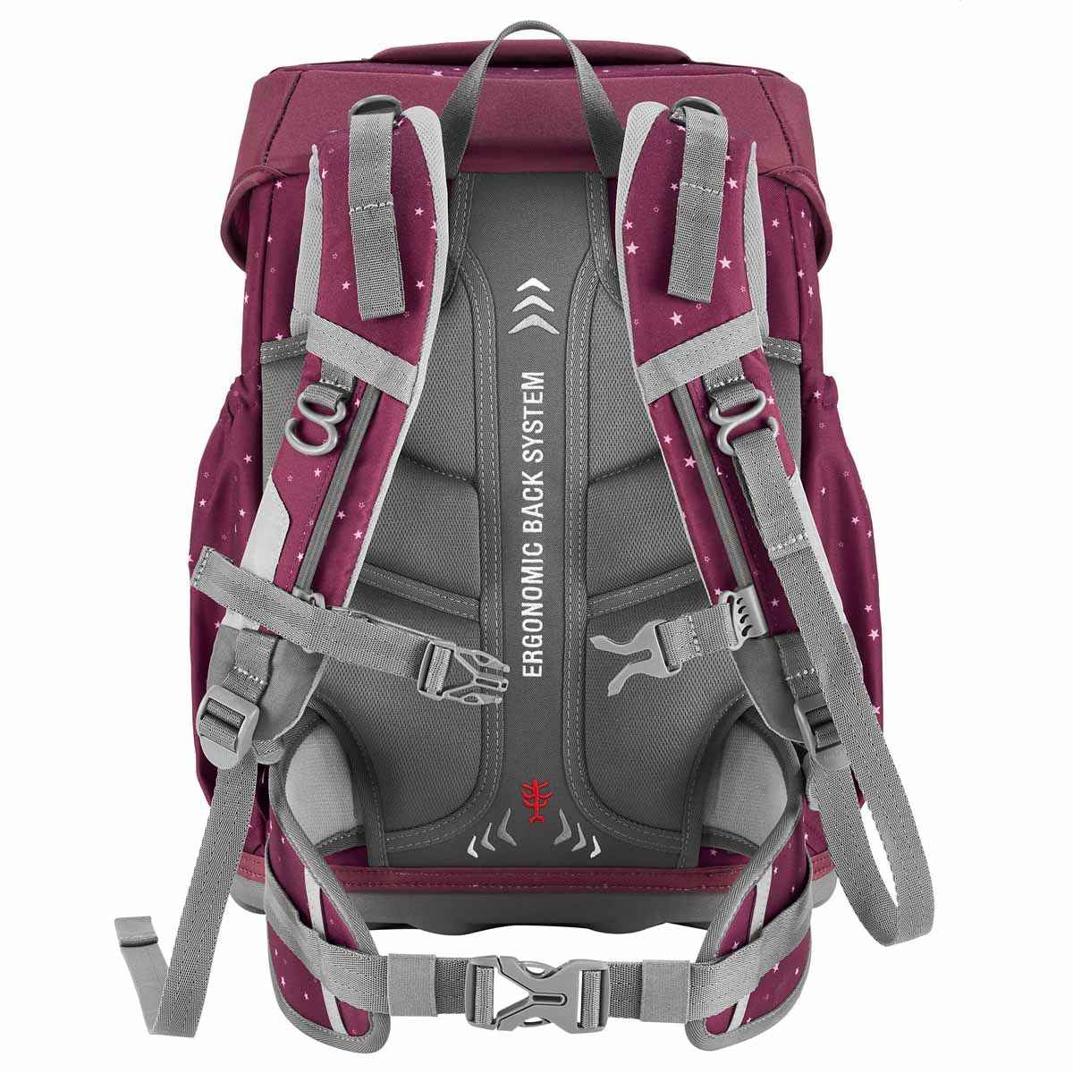 Step by Step Basis Schulranzenset 4tlg. Berry Stars