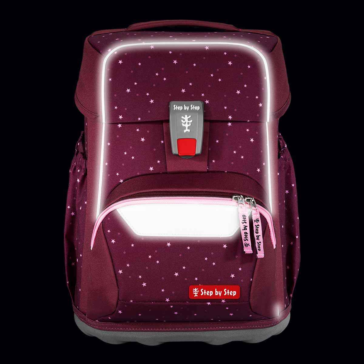 Step by Step Basis Schulranzenset 4tlg. Berry Stars