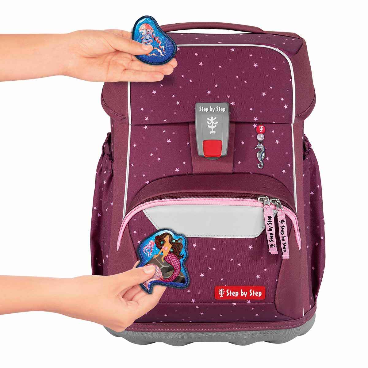 Step by Step Basis Schulranzenset 4tlg. Berry Stars