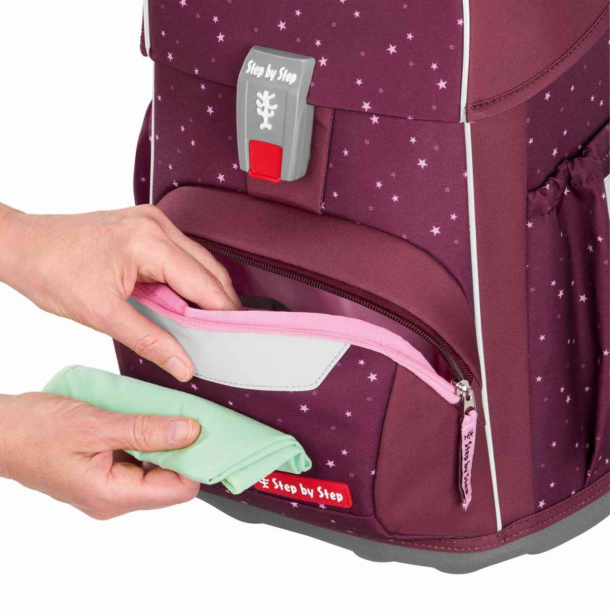 Step by Step Basis Schulranzenset 4tlg. Berry Stars