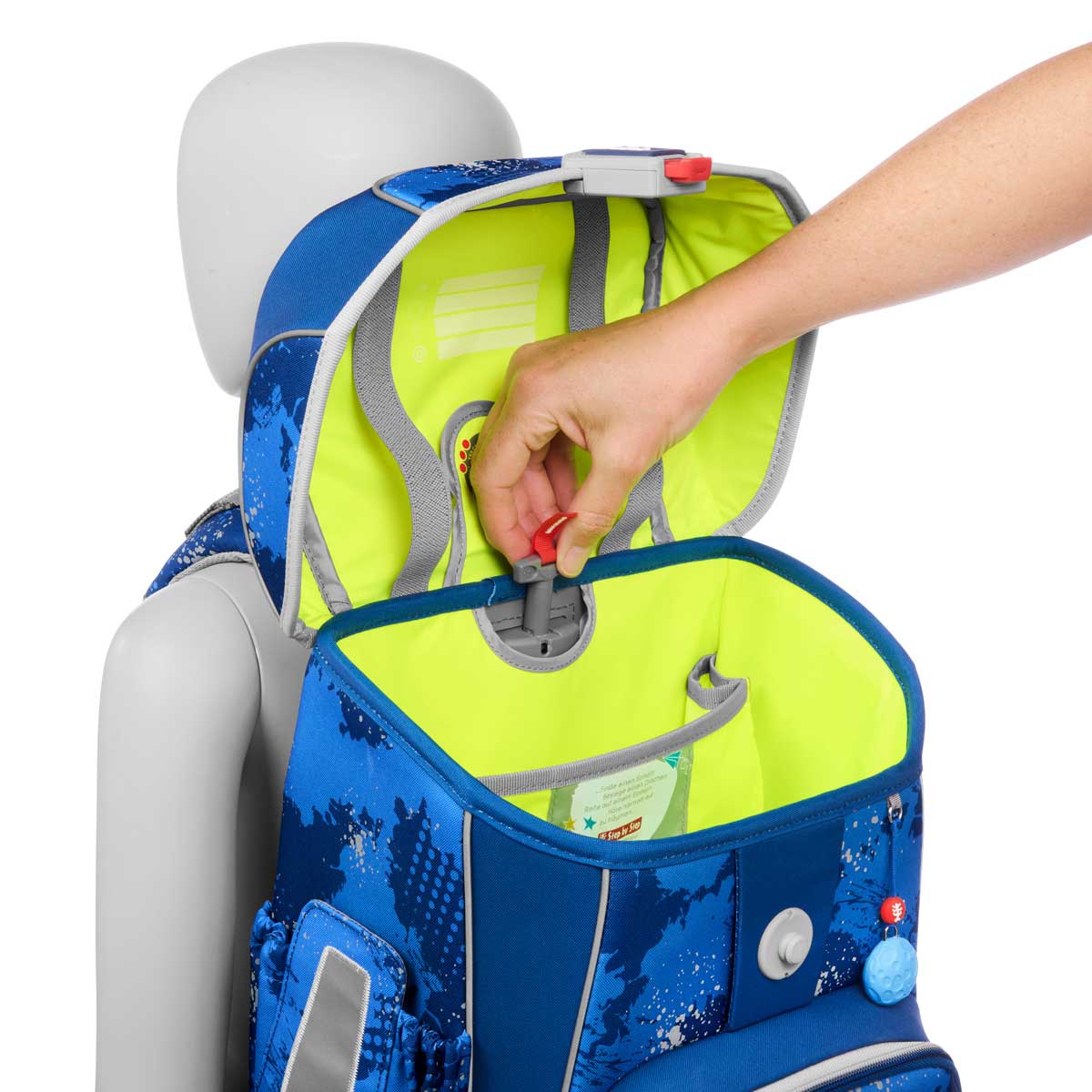 Step by Step Cloud Reflect Schulranzenset 5tlg. Rocket Novo