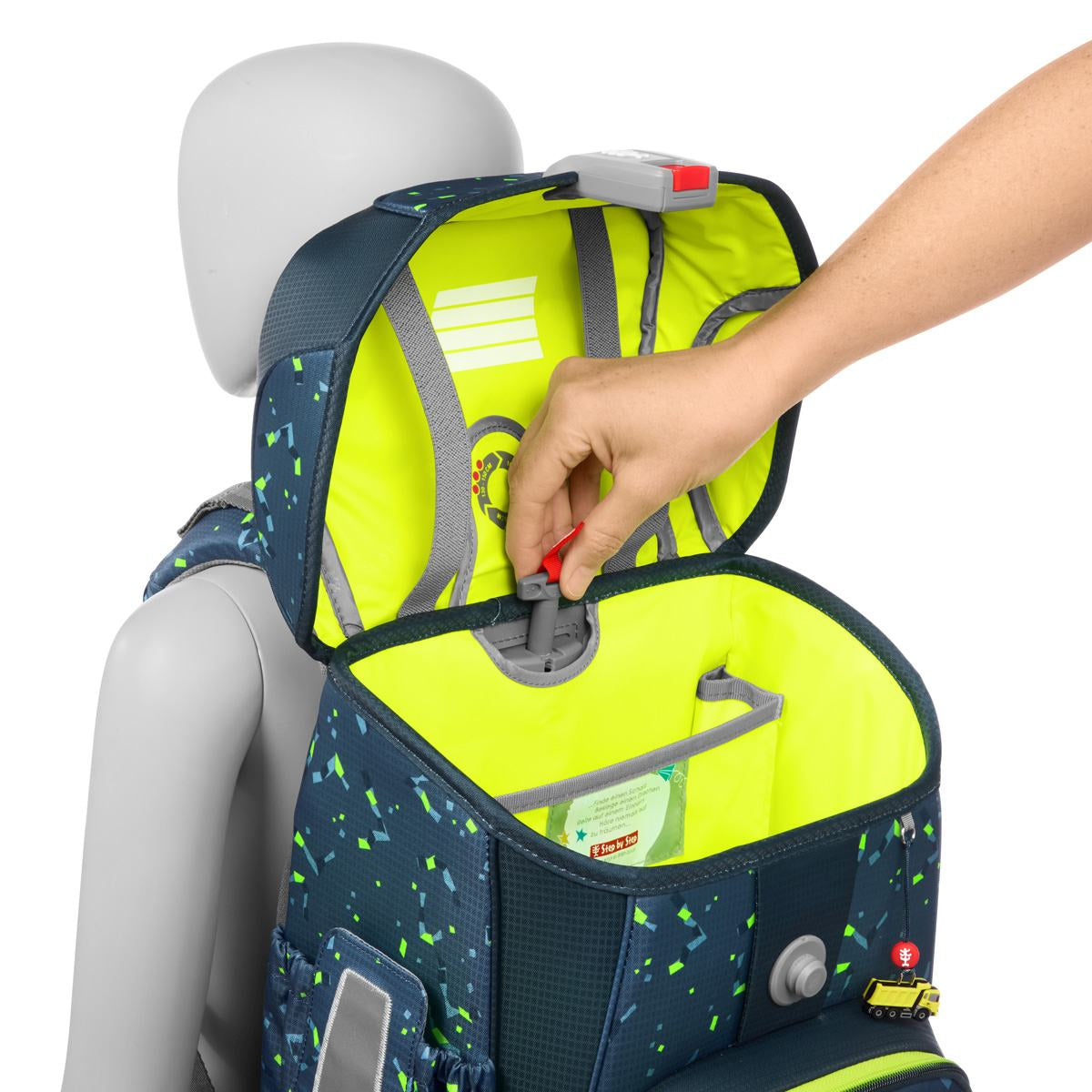 Step by Step Cloud Schulranzenset 5tlg. Bagger Rocco