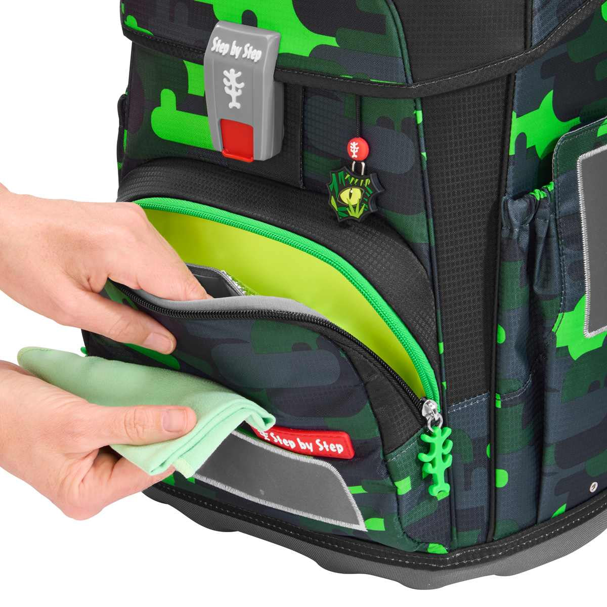 Step by Step Cloud Schulranzenset 5tlg. Black Cat Chiko