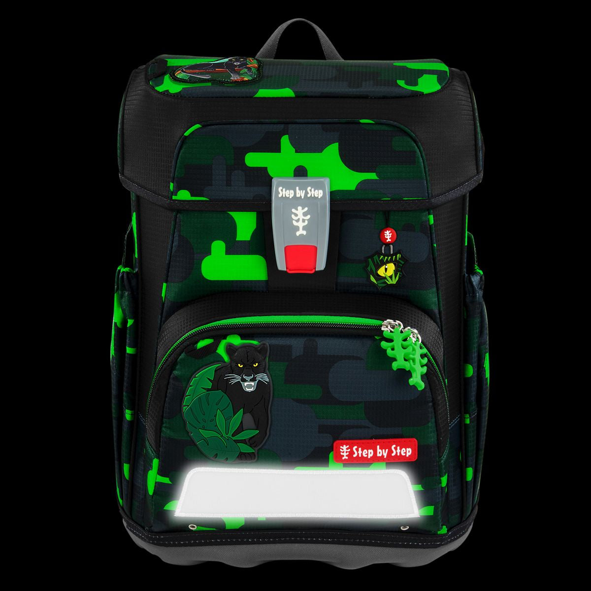 Step by Step Cloud Schulranzenset 5tlg. Black Cat Chiko