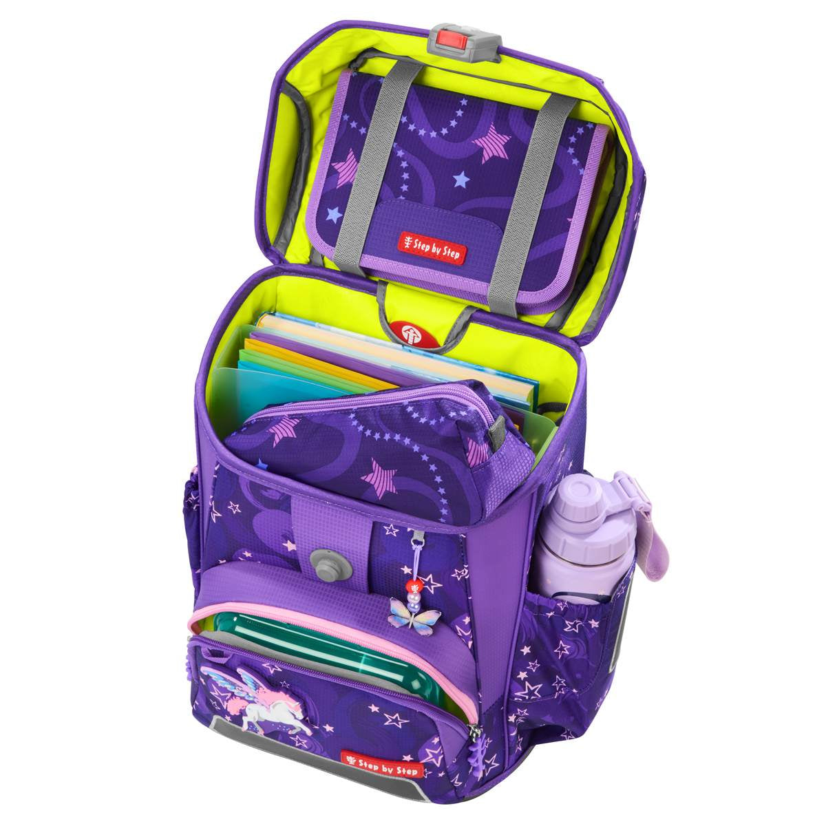 Step by Step Cloud Schulranzenset 5tlg. Pegasus Liv