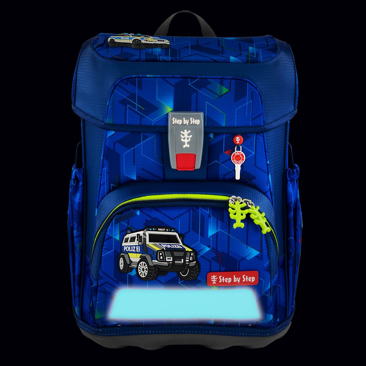 Step by Step Cloud Schulranzenset 5tlg. Police Truck Charly