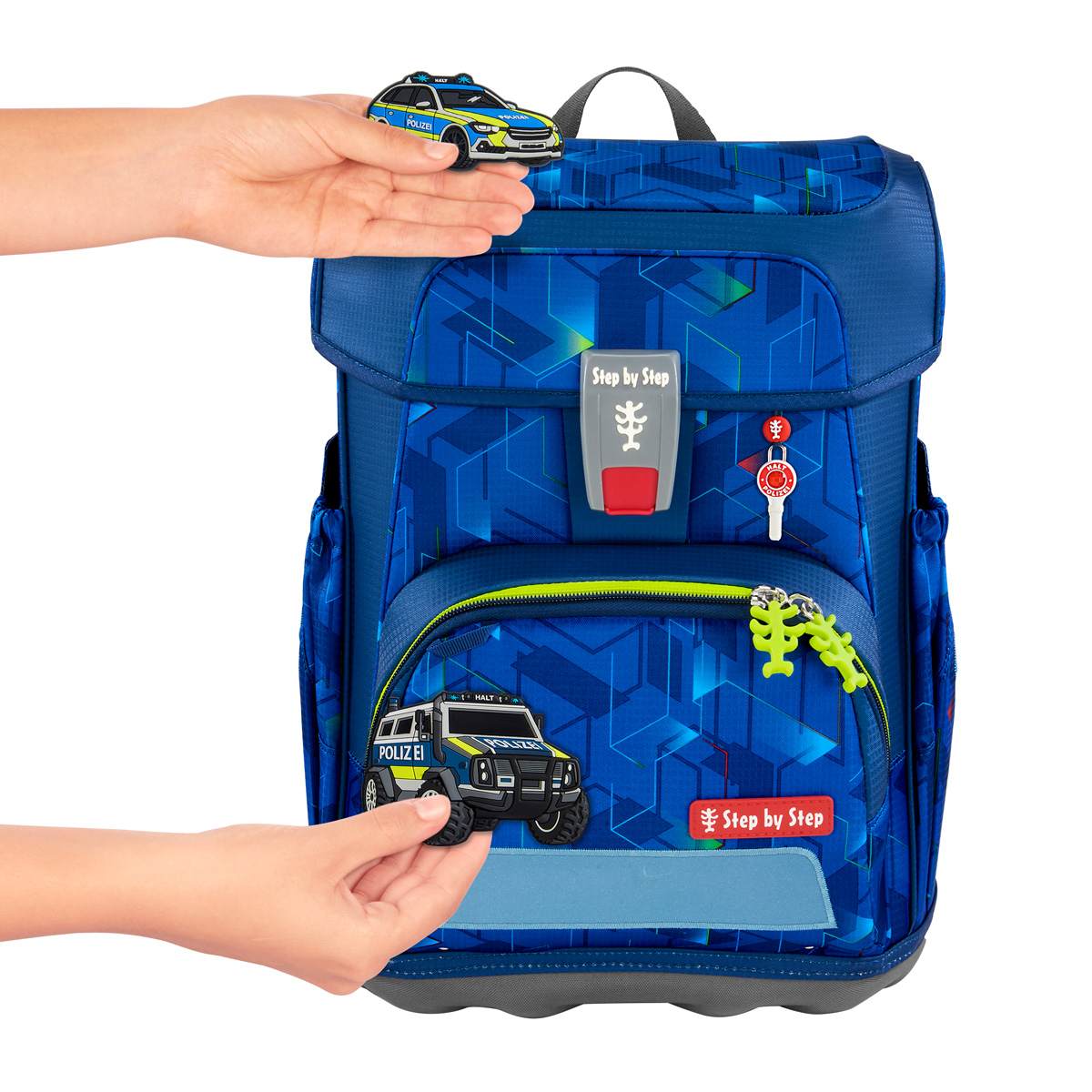 Step by Step Cloud Schulranzenset 5tlg. Police Truck Charly