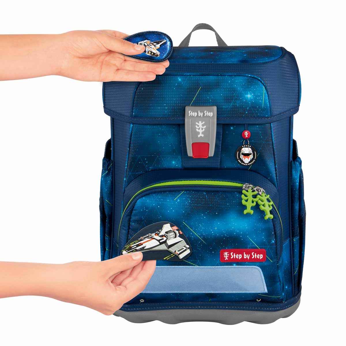 Step by Step Cloud Schulranzenset 5tlg. Starship Galactus