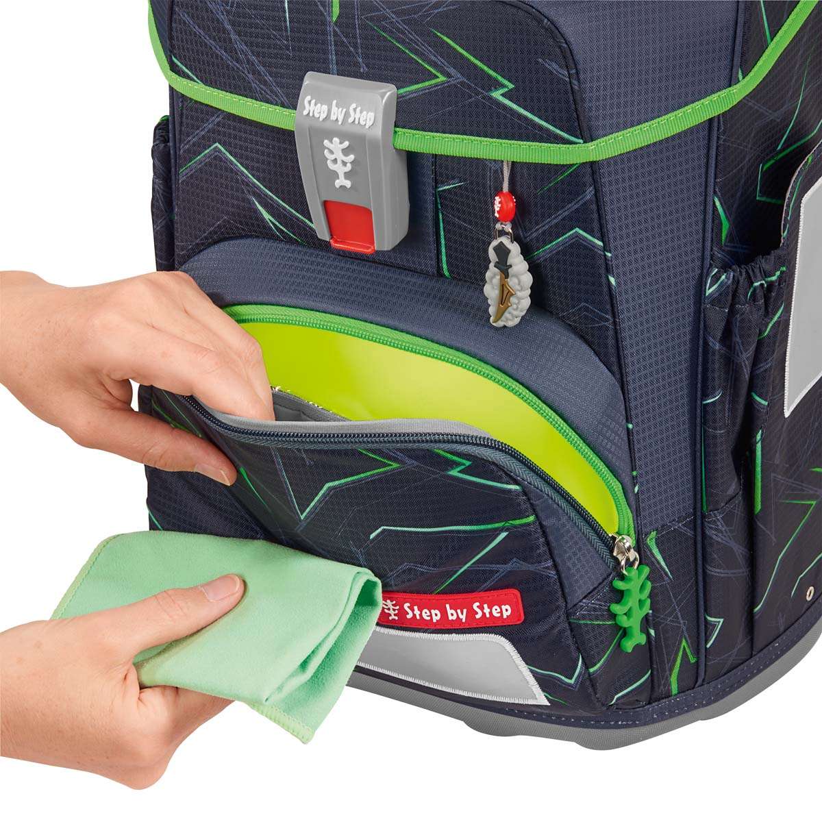 Step by Step Cloud Schulranzenset 5tlg. Ninja Kimo