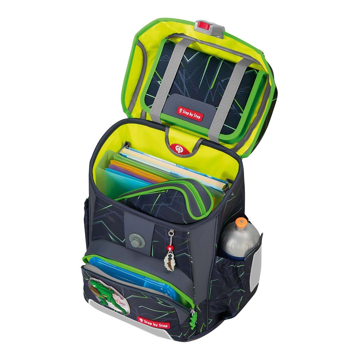 Step by Step Cloud Schulranzenset 5tlg. Ninja Kimo