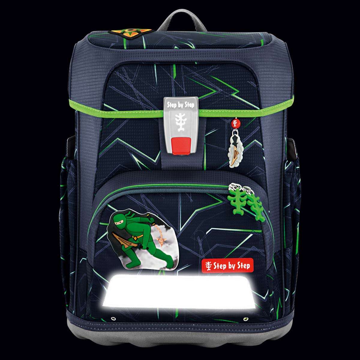 Step by Step Cloud Schulranzenset 5tlg. Ninja Kimo