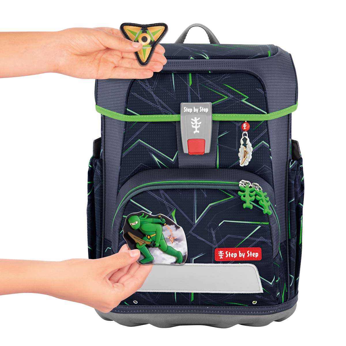 Step by Step Cloud Schulranzenset 5tlg. Ninja Kimo