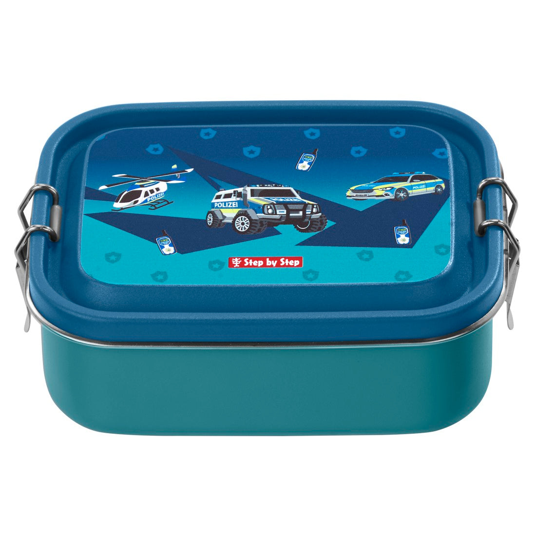 Step by Step Edelstahl Lunchbox Police günstig kaufen – Top-Schulranzen