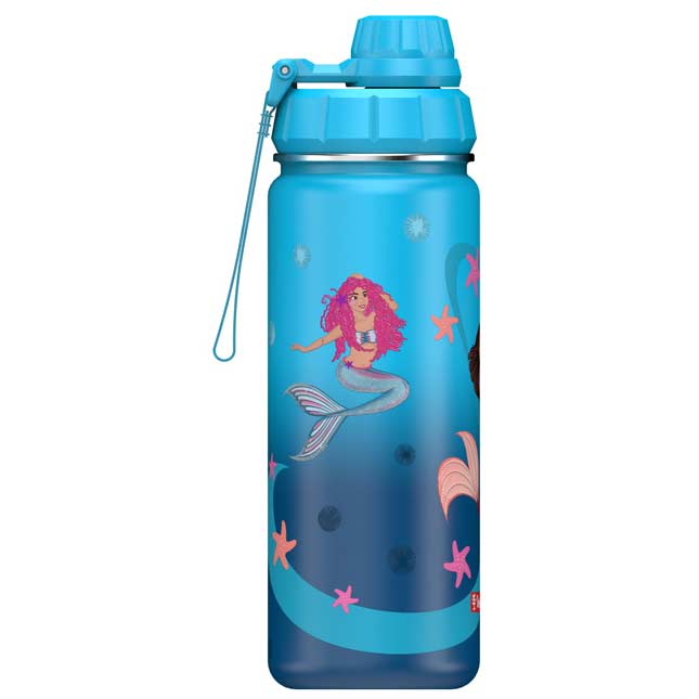 Step by Step Edelstahl Trinkflasche Sweet Mermaid