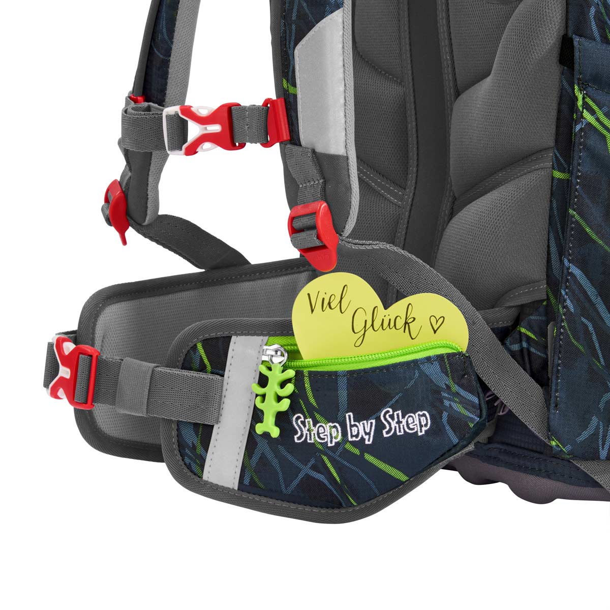 Step by Step FIT Schulranzenset 5tlg. Danger Cat Chiko