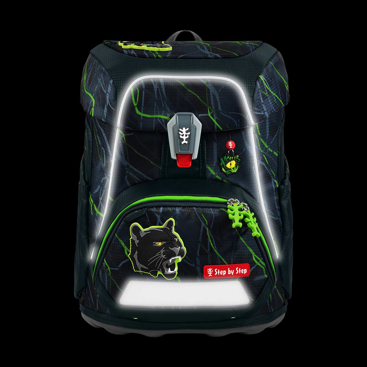 Step by Step FIT Schulranzenset 5tlg. Danger Cat Chiko