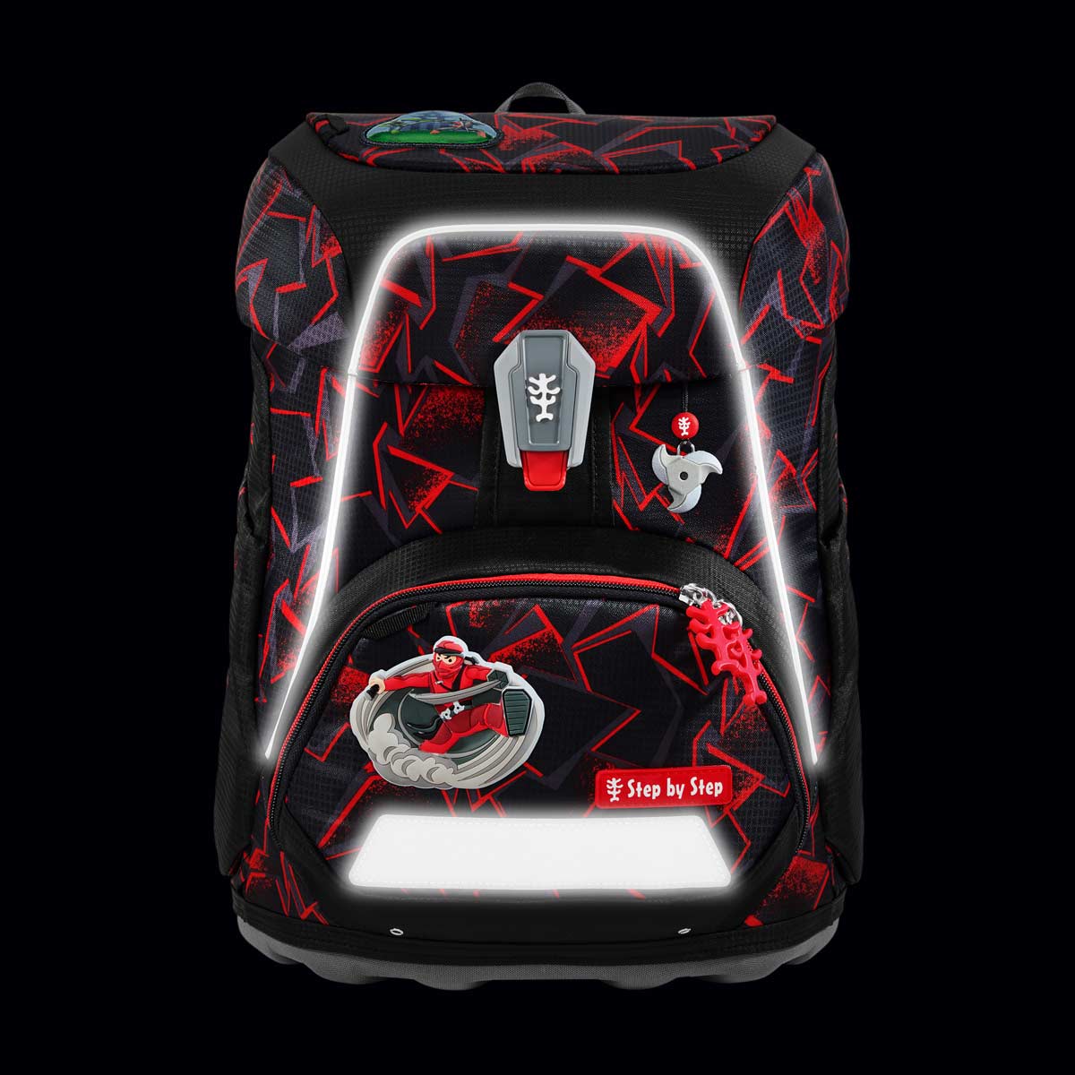 Step by Step FIT Schulranzenset 5tlg. Ninja Yuma