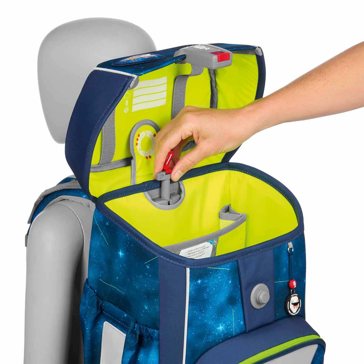 Step by Step Giant Schulranzenset 5tlg. Starship Galactus