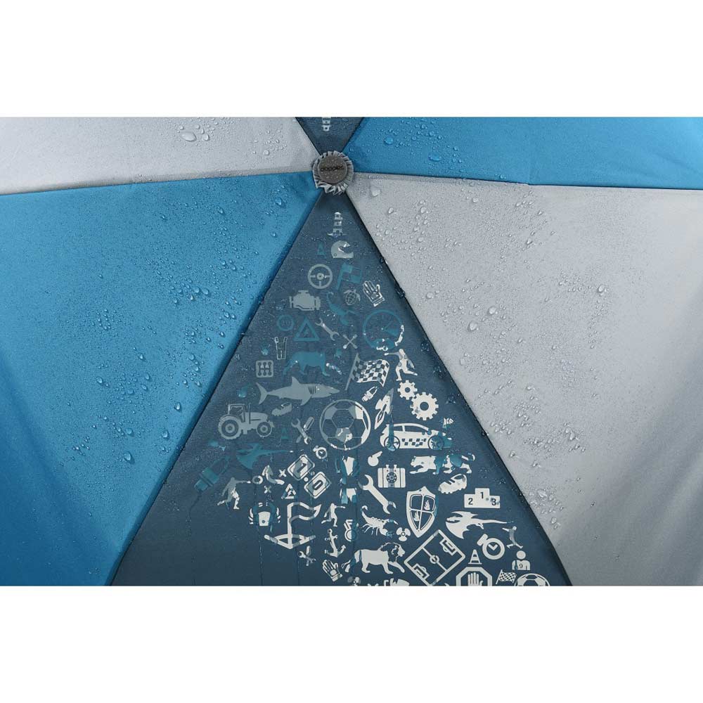 Step by Step Kinder Regenschirm Blue mit Magic Rain Effekt