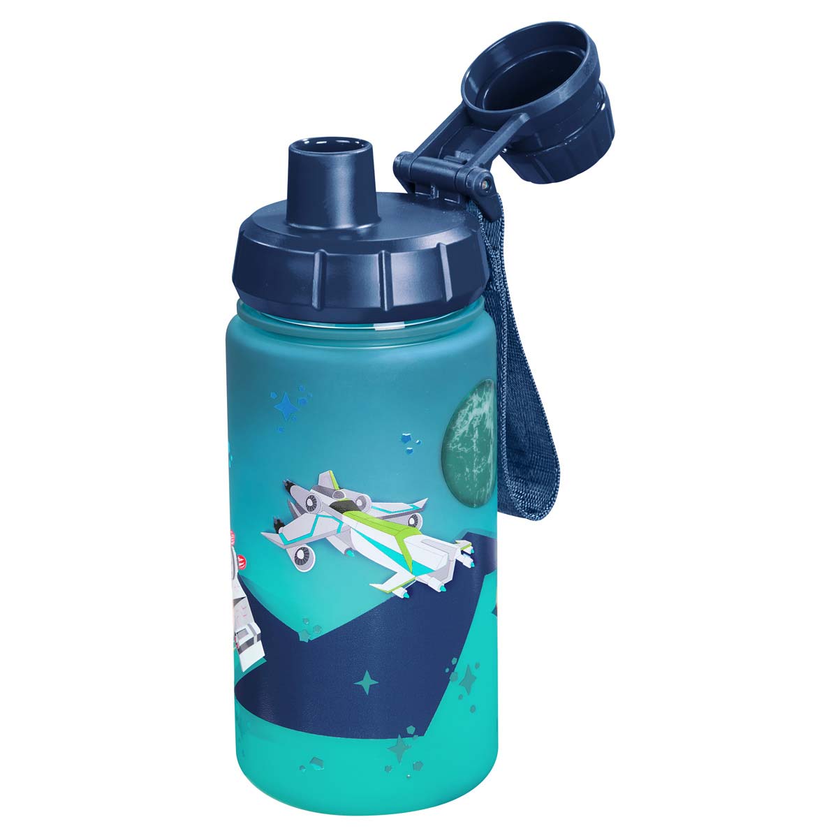 Step by Step Trinkflasche Starship