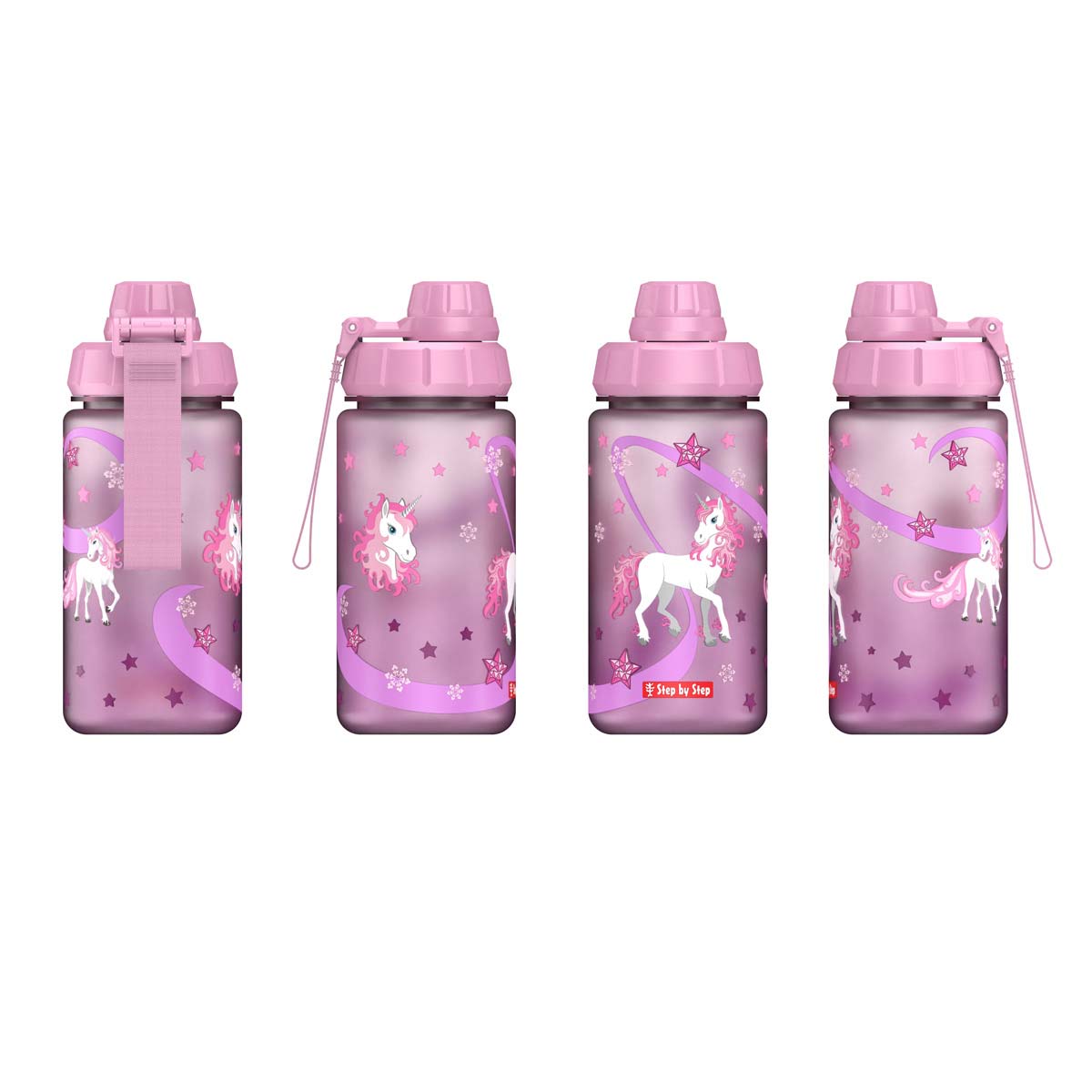 Step by Step Trinkflasche Sweet Unicorn