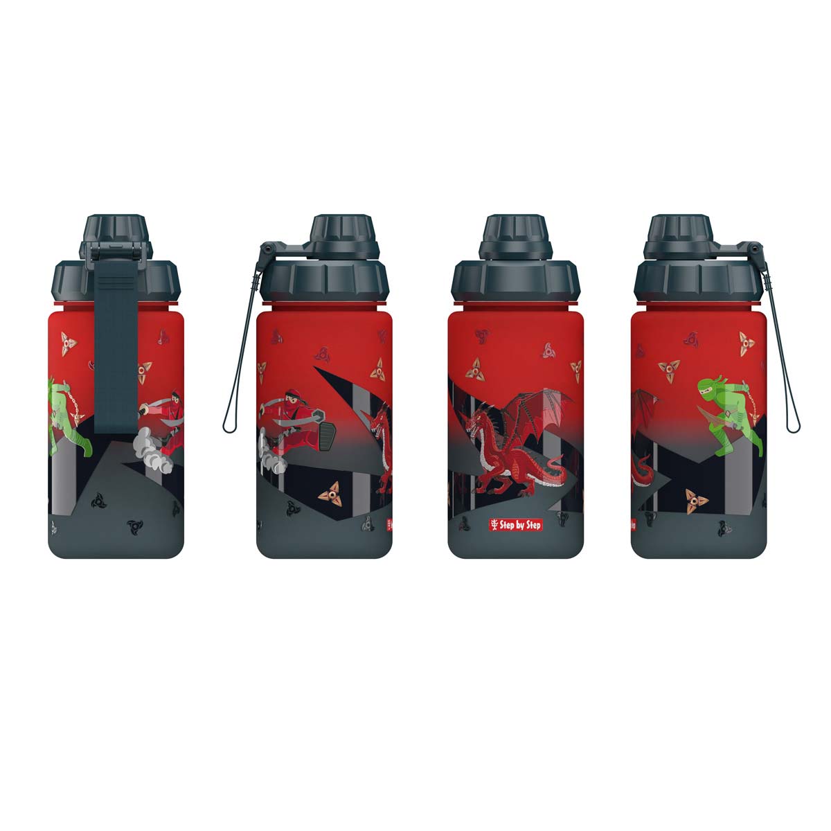 Step by Step Trinkflasche Warrior