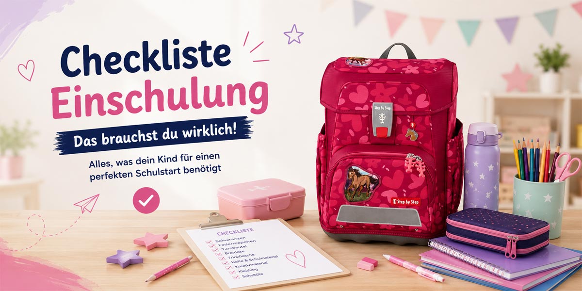 Checkliste Einschulung – das brauchst du wirklich